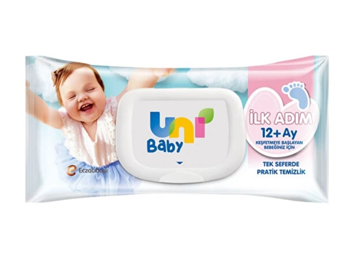 Uni Baby Islak Havlu 52 Li İlk Adım