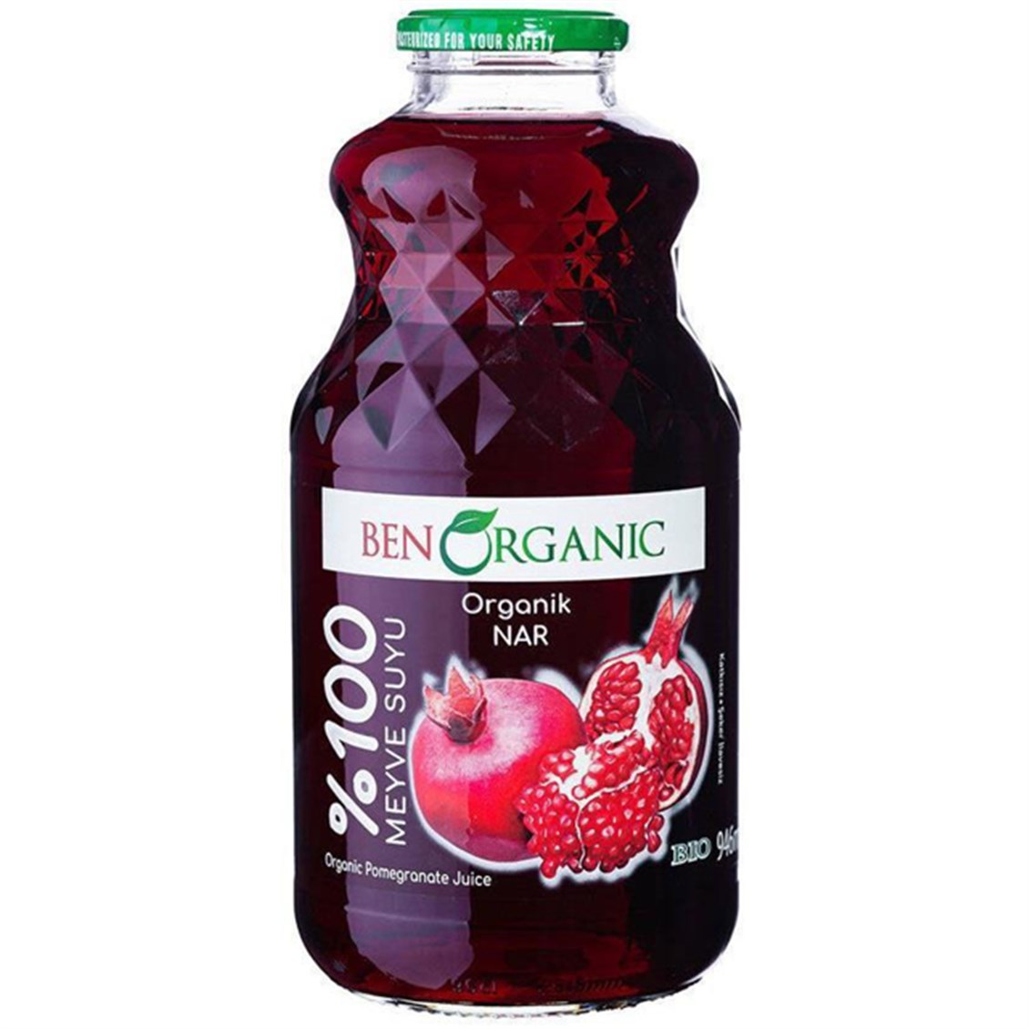 BenOrganic Organik Nar Suyu 946ml