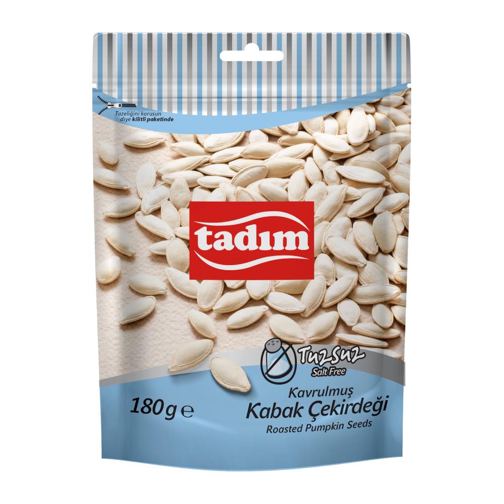 Tadım Kavrulmuş Tuzsuz Kabak Çekirdeği 180 gr