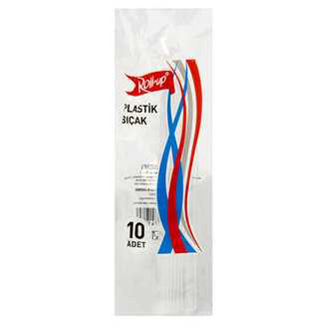 Roll-Up Plastik Bıçak 10'lu