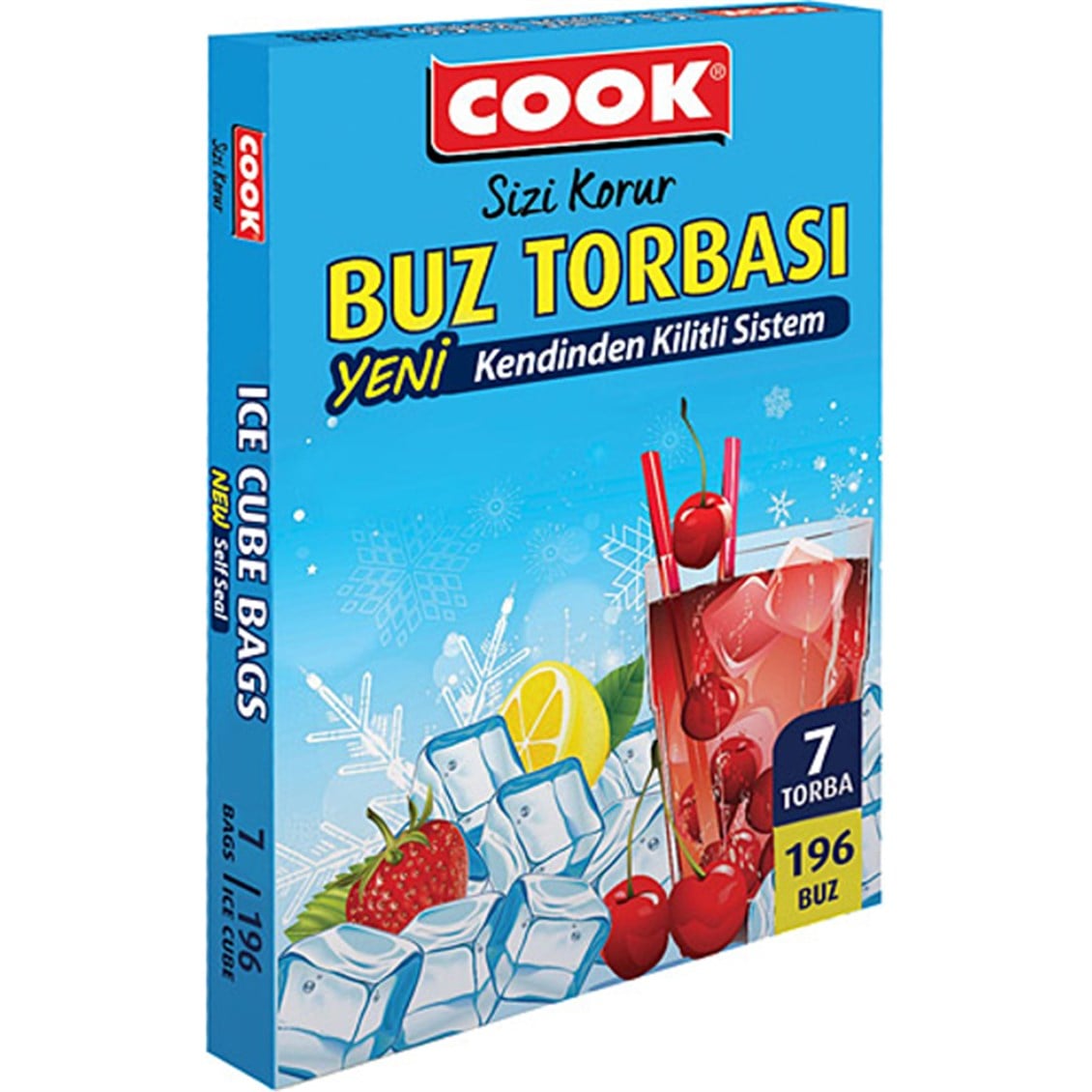 Cook Kendinden Kilitli Buz Torbası 7 li