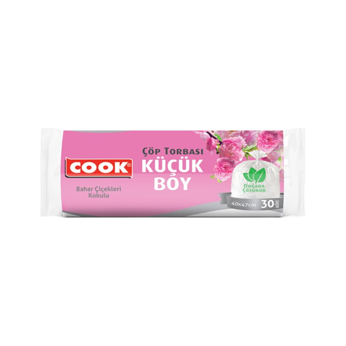 Cook Küçük Boy Çöp Torbası Bahar Çiçekleri