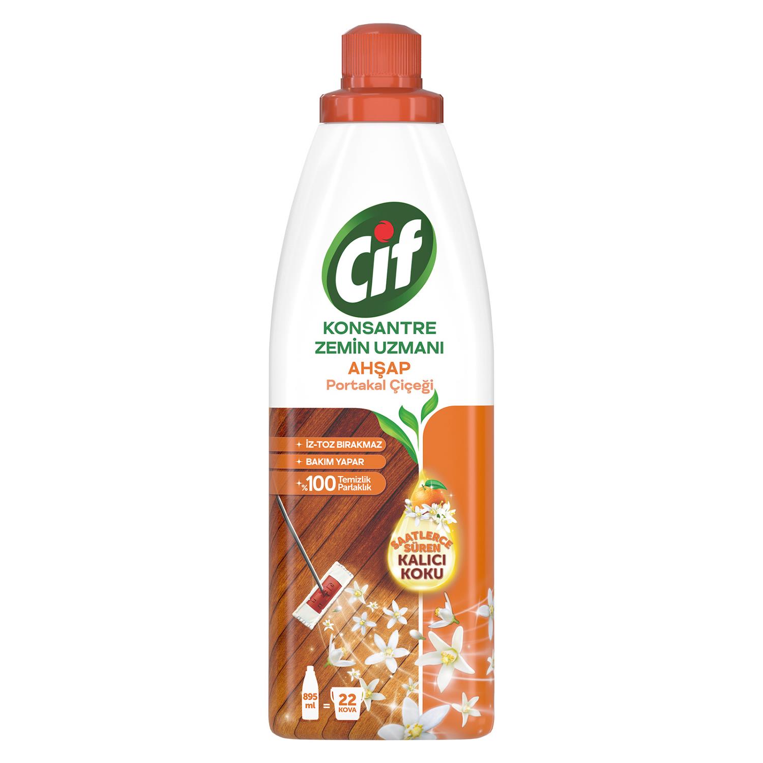 Cif Konsantre Zemin Uzmanı Ahşap 895  ml