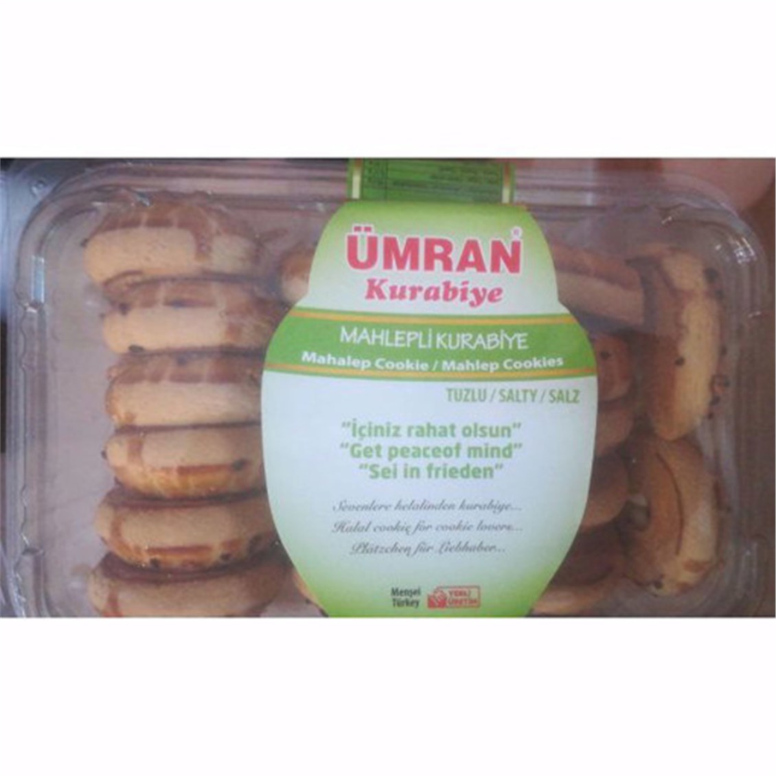 Ümran Tuzlu Mahlepli Kurabiye 350 Gr