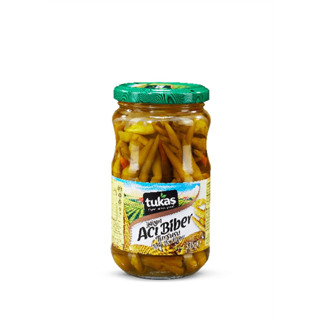 Tukaş Acı Biber Turşusu 335 Gr