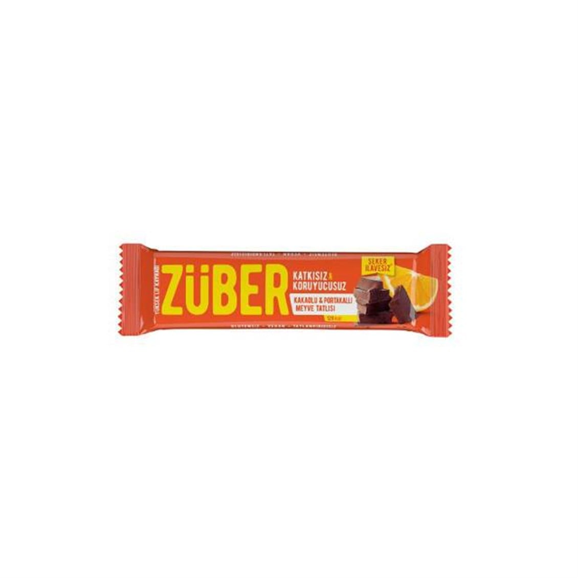 Züber Portakallı Kakaolu Bar 40 Gr