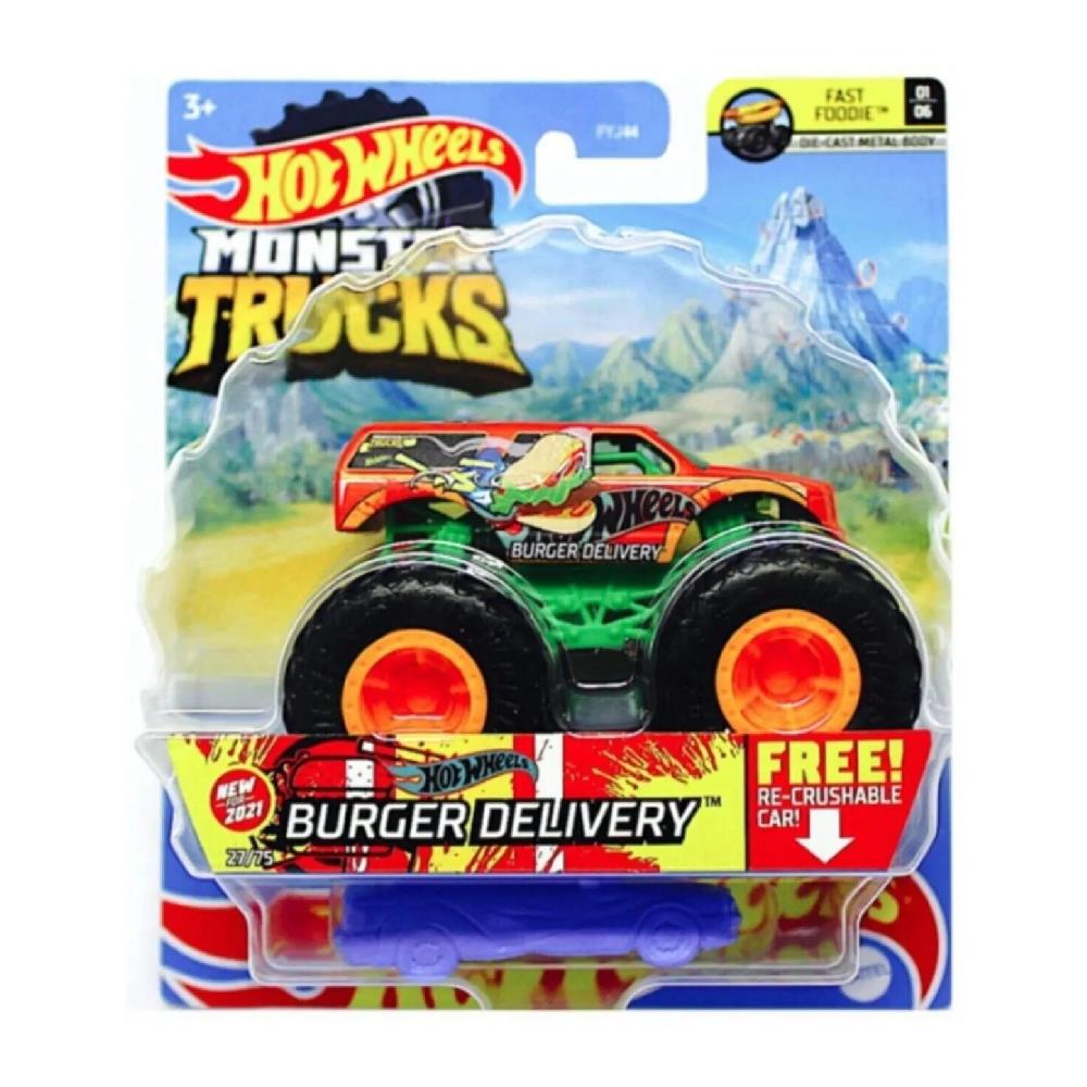 Mattell Monster Trucks 1:64 Arabalar