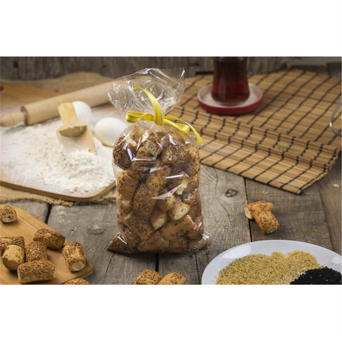 Rapata Mini Susamlı Galeta 200 Gr