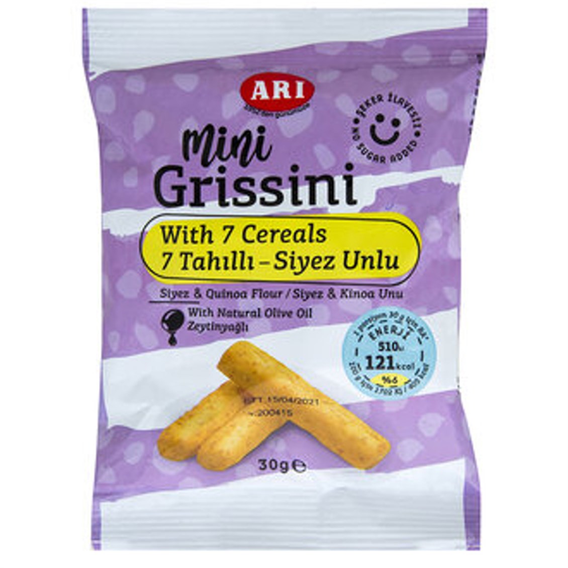 Arı Grissini Mini 7 Tahıllı 30 Gr