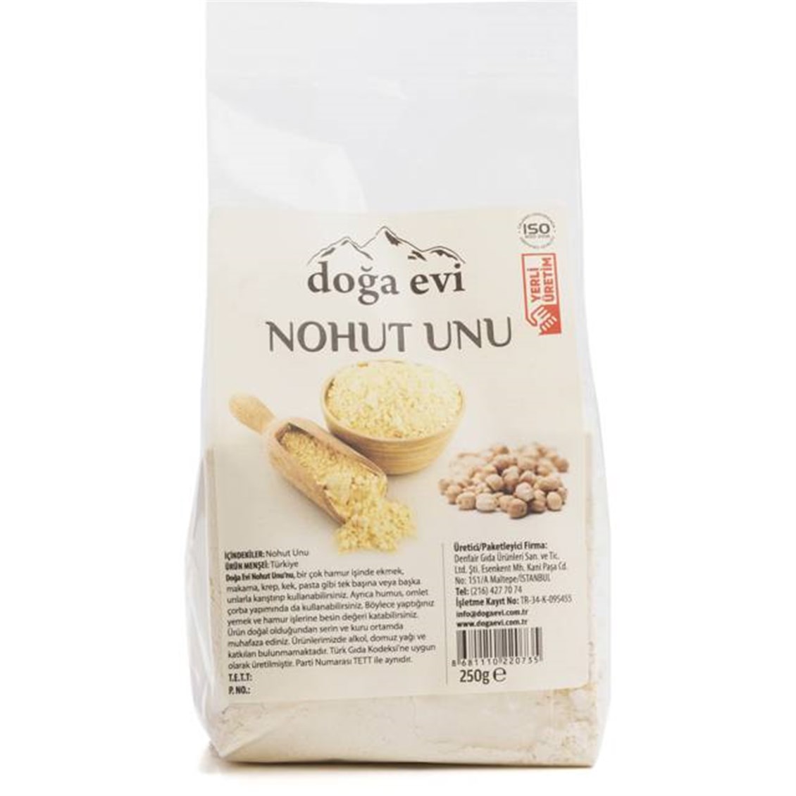 Doğaevi Nohut Unu 250 Gr