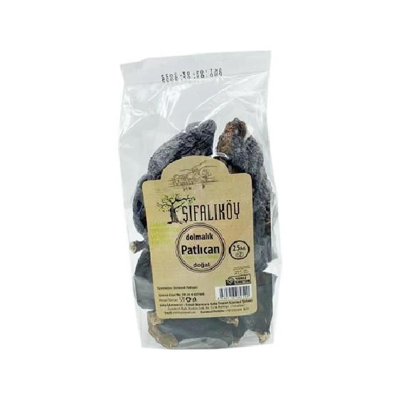 Şifalıköy Kurutulmuş Patlıcan 25'li
