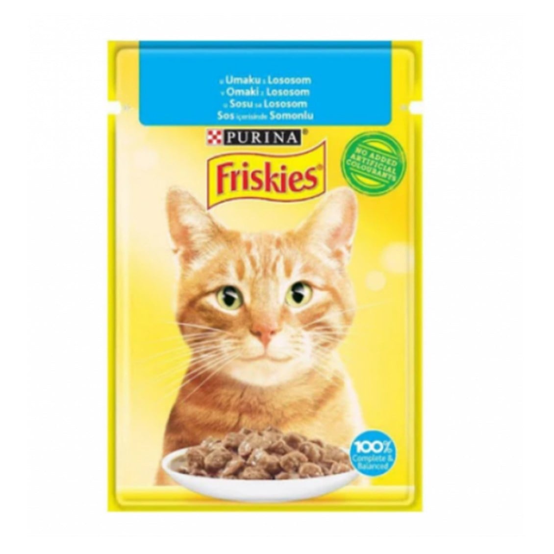 Friskies Somonlu Yetişkin Kedi Maması 85 Gr