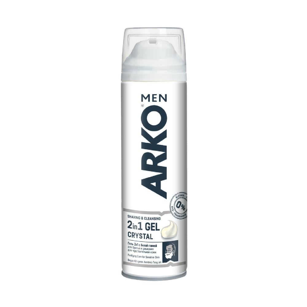 Arko Men Tıraş Jeli Crystal 200 ml