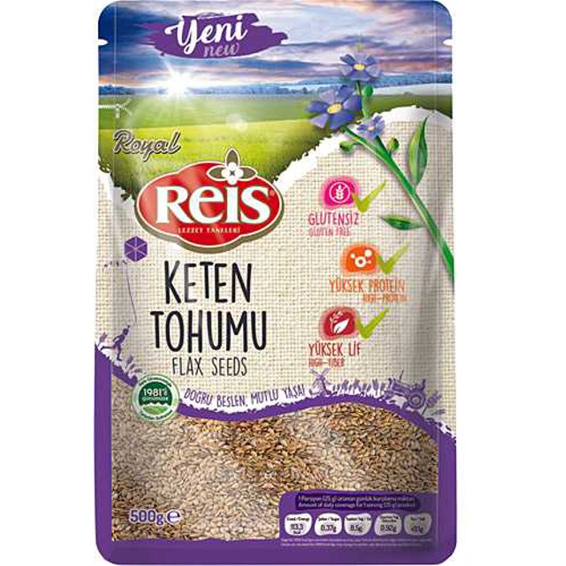 Reis Royal Keten Tohumu 500 gr