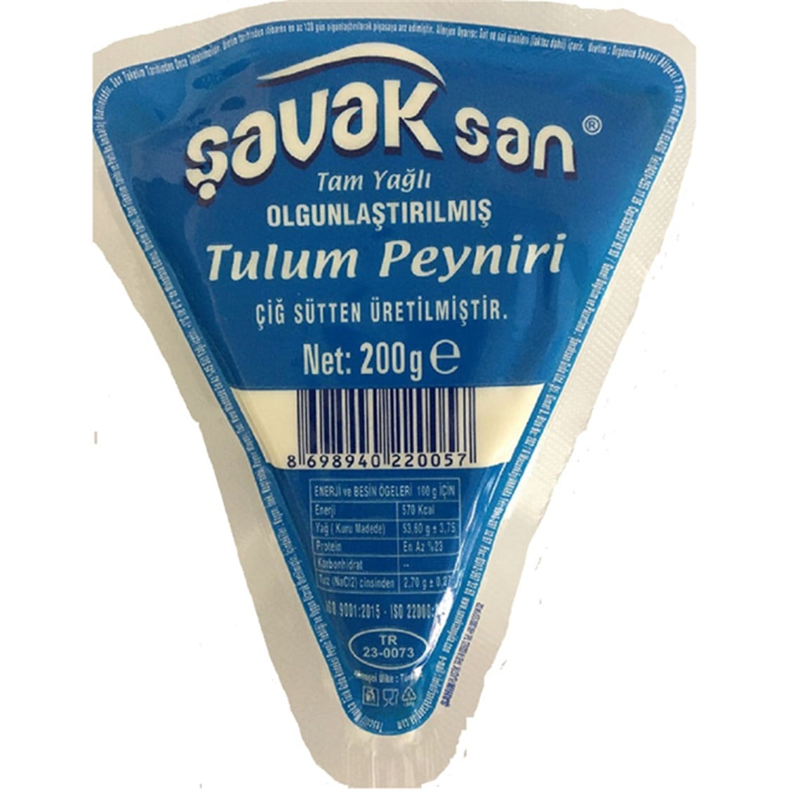 Savaksan Tulum Peyniri 200 Gr