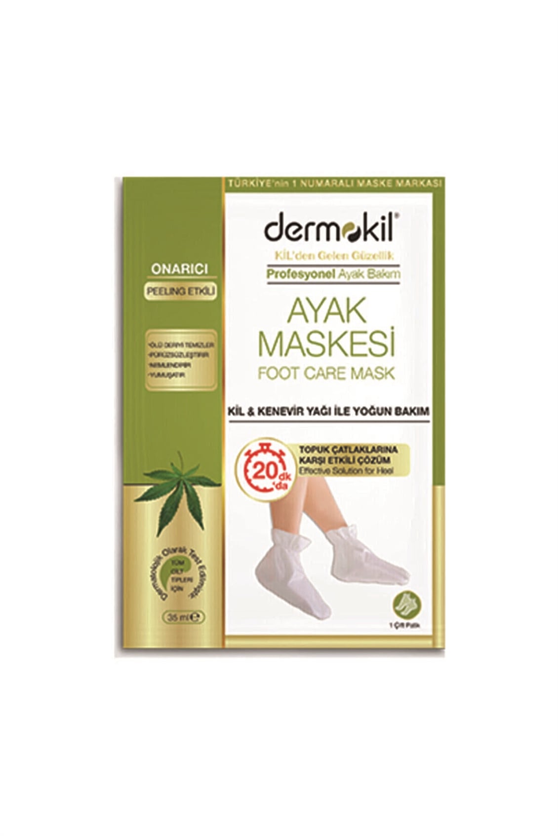  DERMOKIL AYAK MASKESI 35ML 