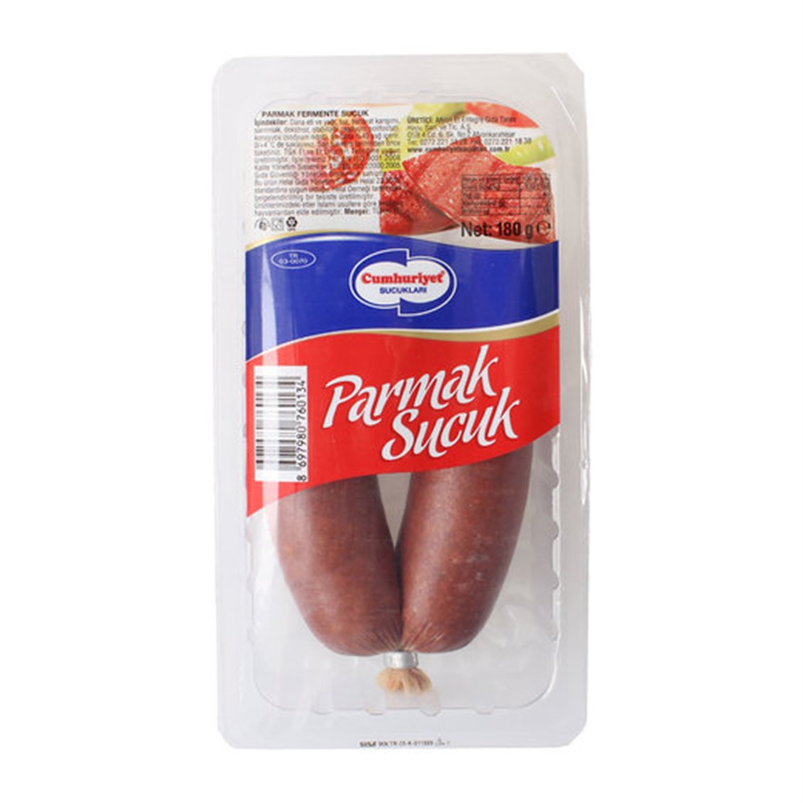 Cumhuriyet Sucuk Parmak 180 Gr