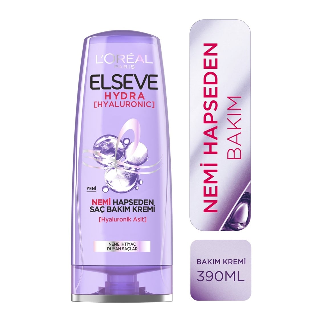 Elseve Hyaluron Şampuan 390 ml