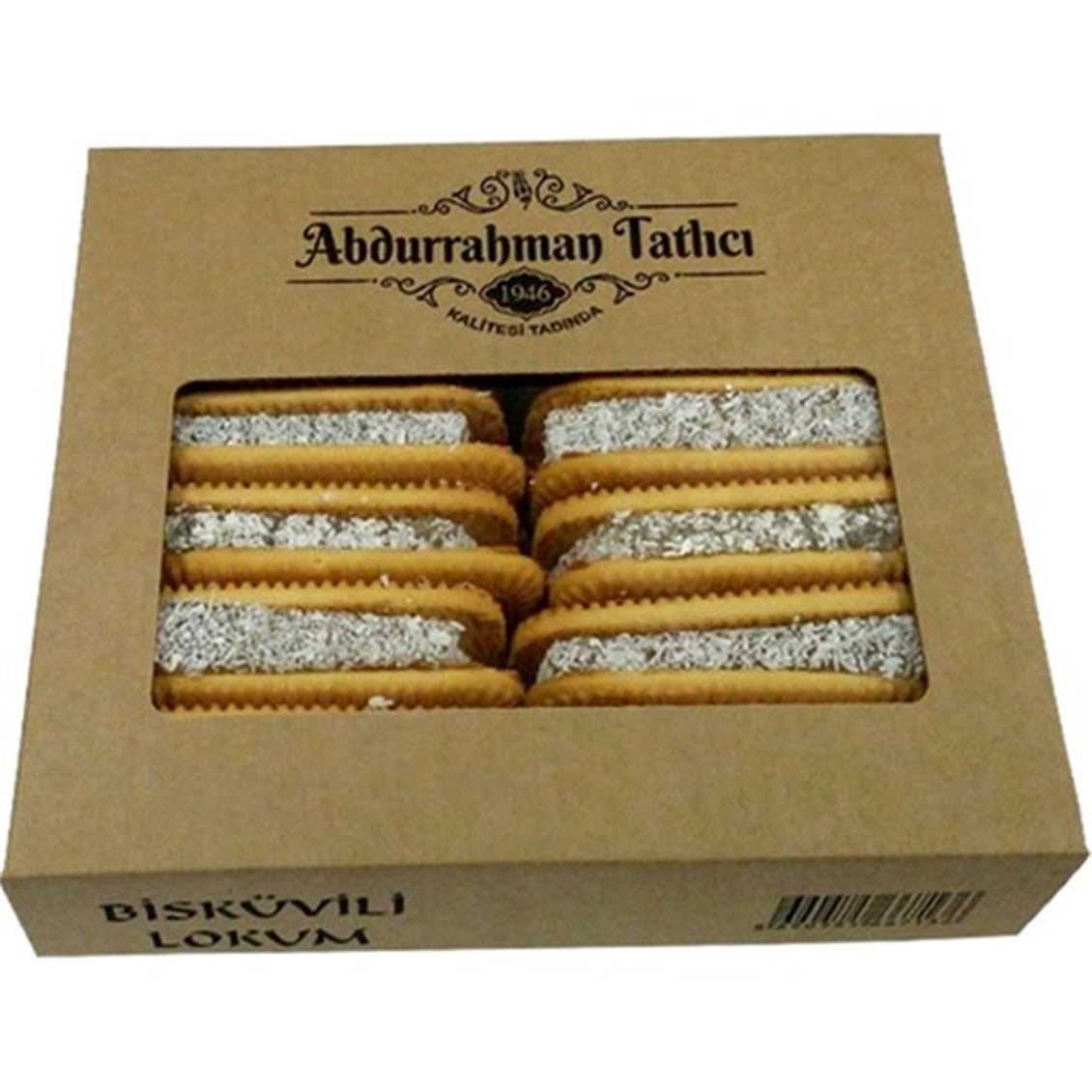 Abdurrahman Tatlıcı Bisküvili Lokum 450 gr