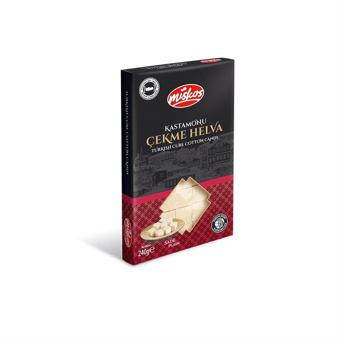 Miskos Sade Çekme Helva Vakumlu 240 gr