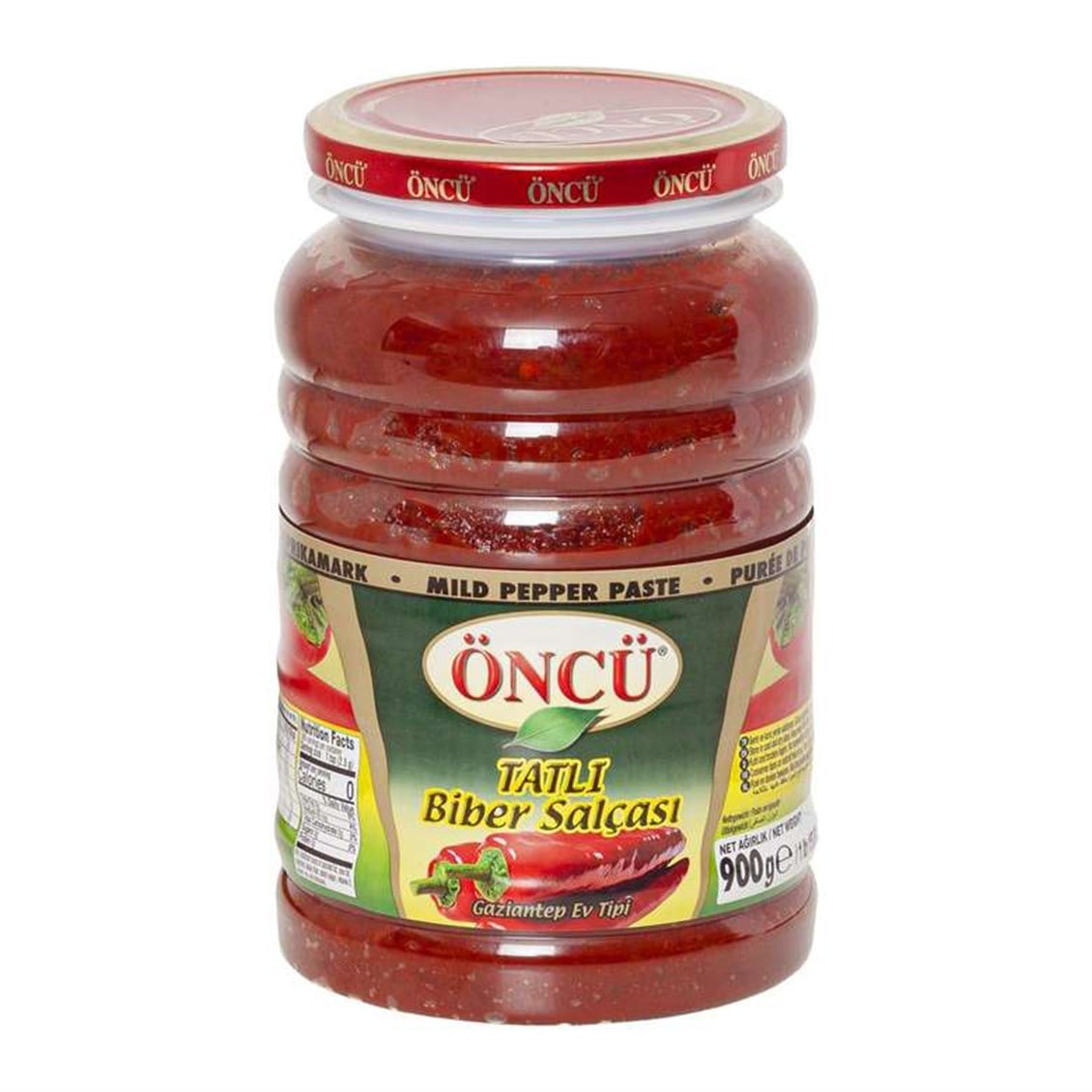 Öncü Biber Salça Tatlı 900 gr