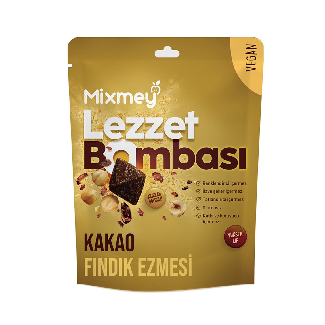 Mixmey Fındık Ezmesi ve Kakaolu Lezzet Bombası 77 gr