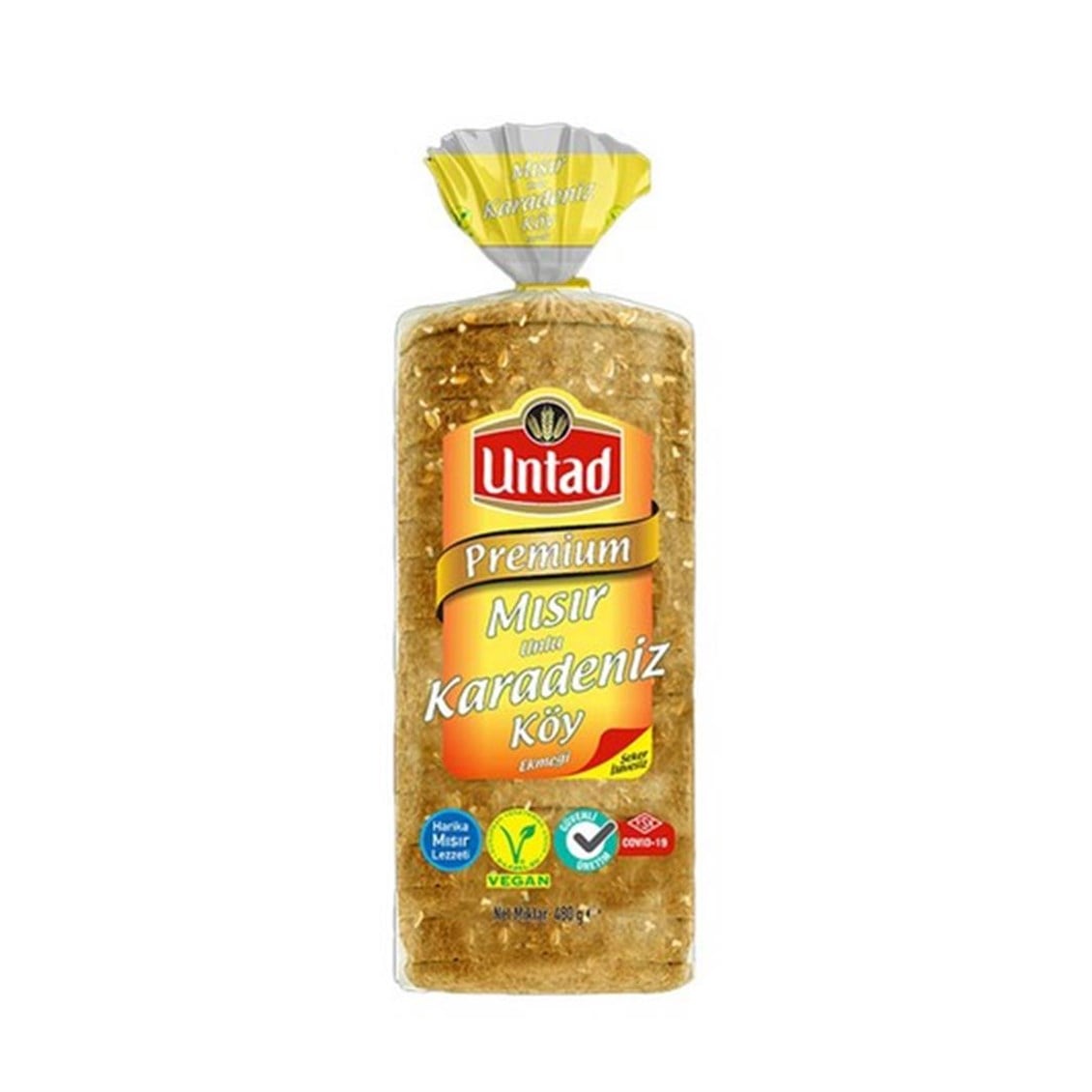 Untad Premium Karadeniz Mısırlı Köy Ekmek 480 gr