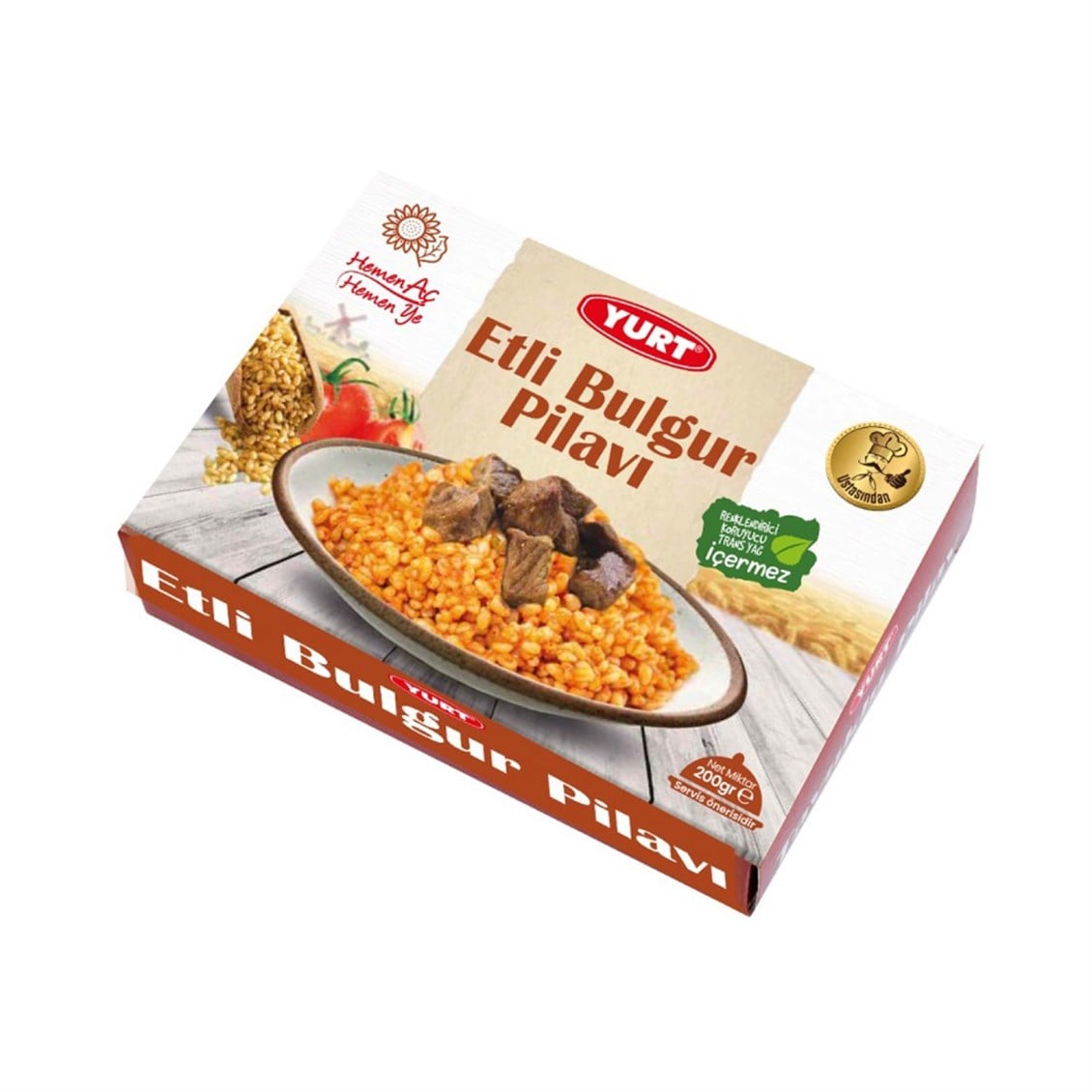 Yurt Etli Bulgur Pilavı 200 gr