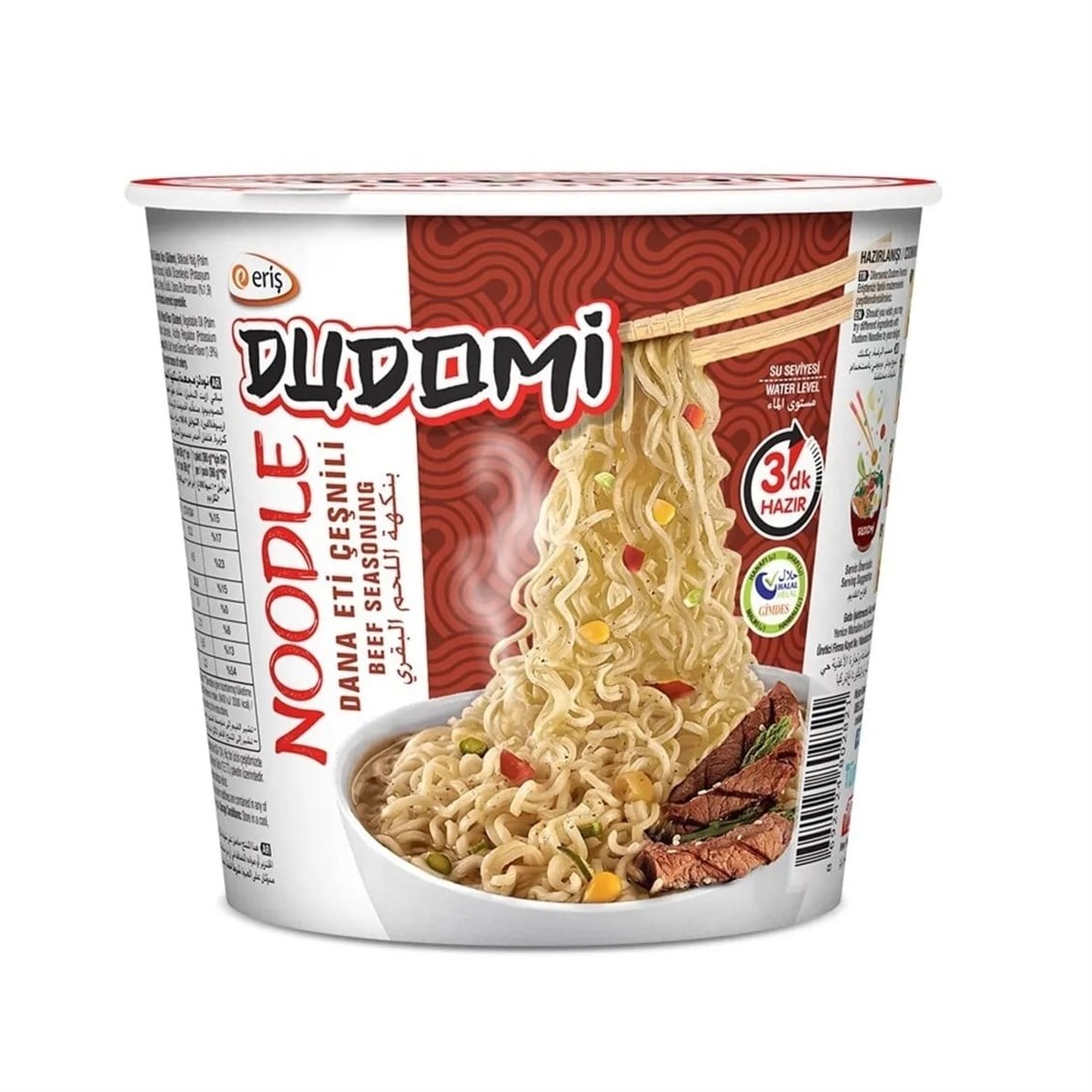 Dudomi Noodle Dana Eti Çeşnili Bardak 60 gr