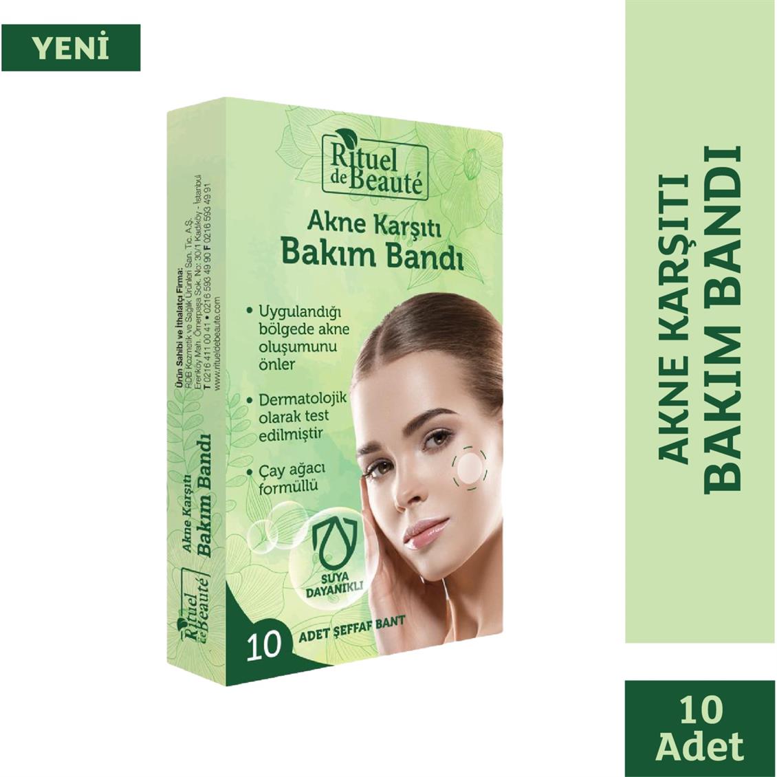 Rituel De Beaute Akne Bakım Bandı 10'lu
