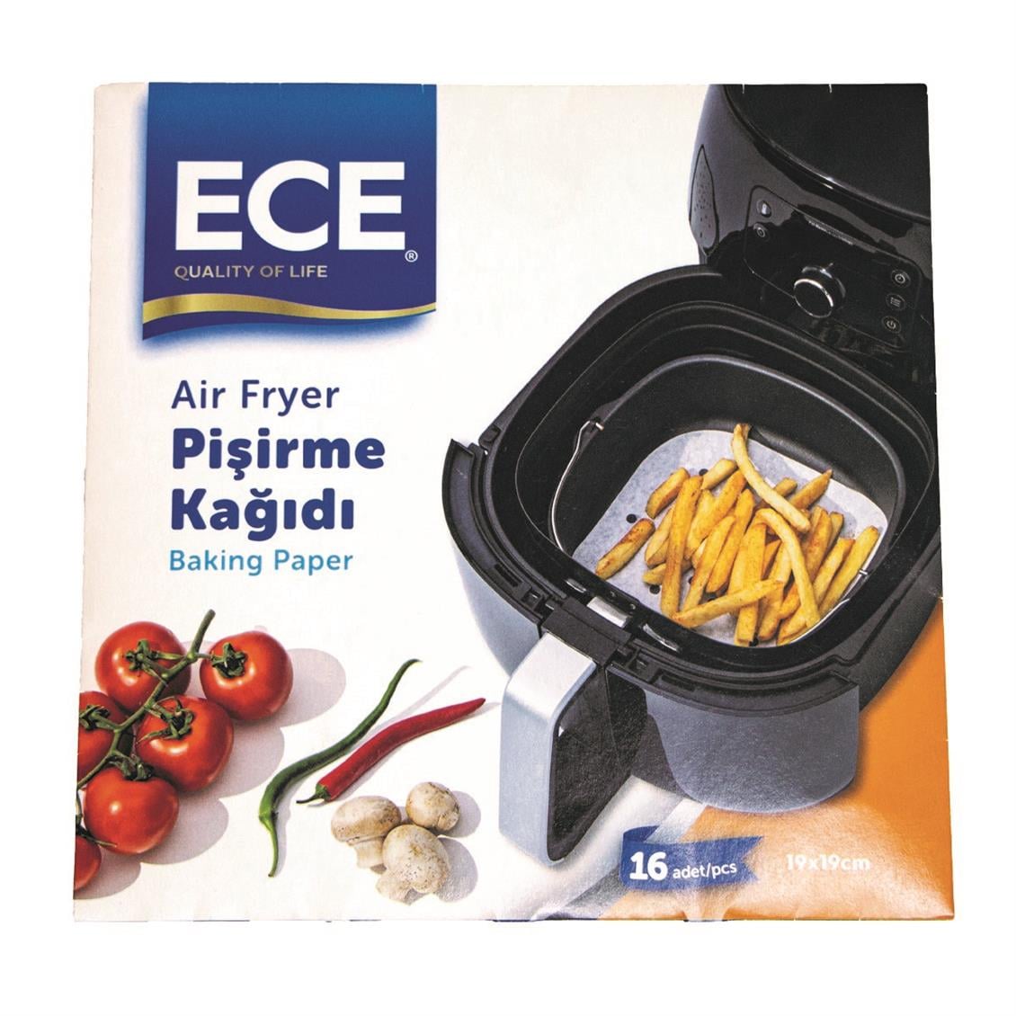 Ece Airfryer Pişirme Kağıdı 16'lı