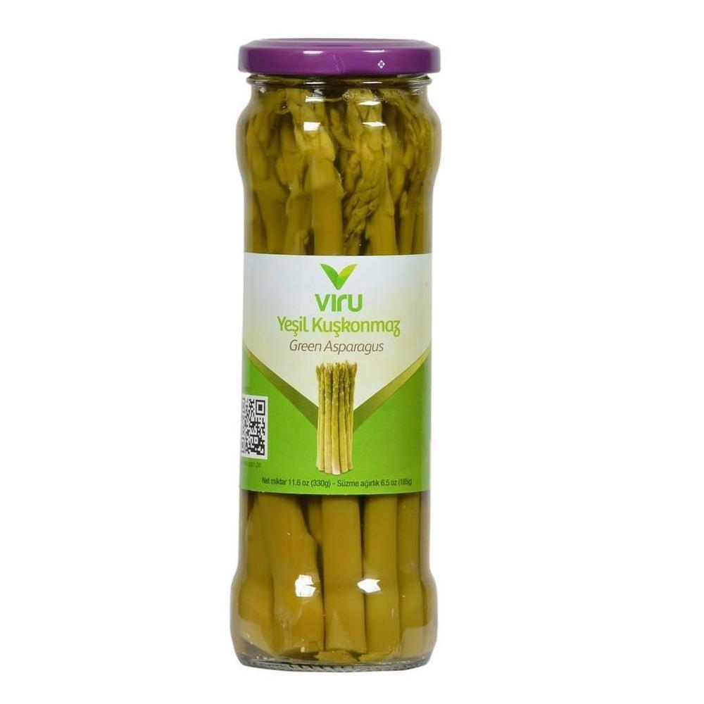 Viru Yeşil Kuşkonmaz 330 gr