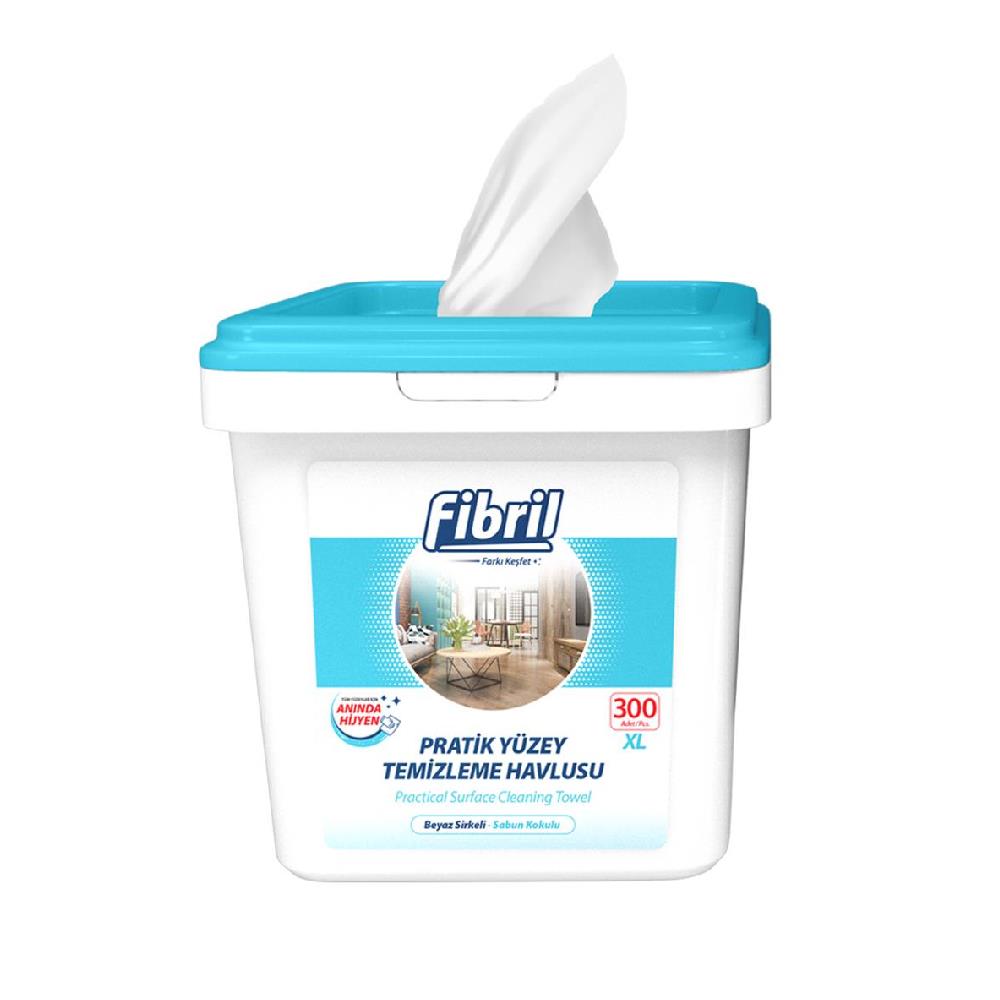 Fibril Yüzey Temizleme Havlusu XL 300'lü