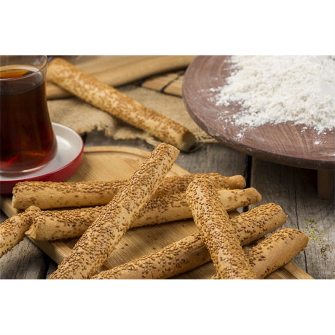 Rapata Uzun Susamlı Galeta 400 Gr