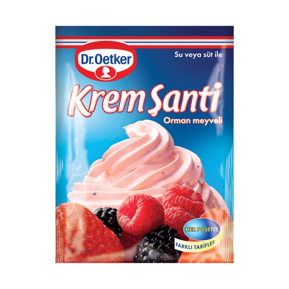 Dr.Oetker Krem Şanti Orman Meyveli 75 gr