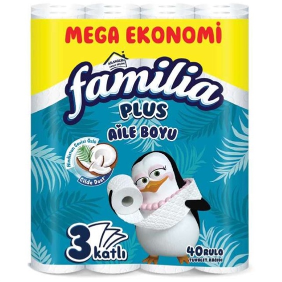 Familia Tuvalet Kağıdı 40'lı Coconut Özlü
