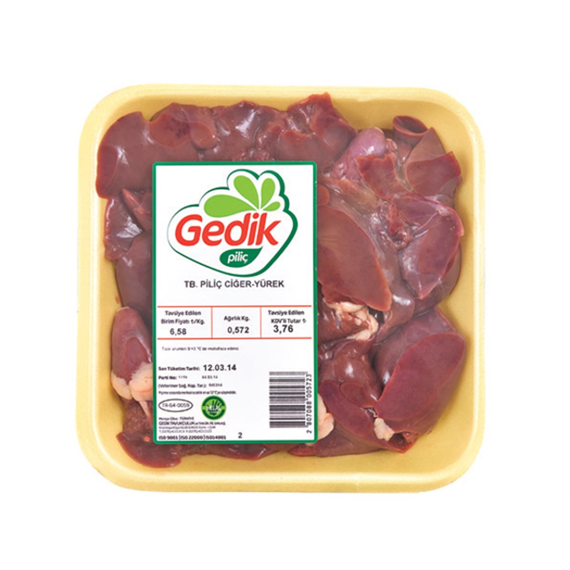 Gedik Tavuk Ciger Kg