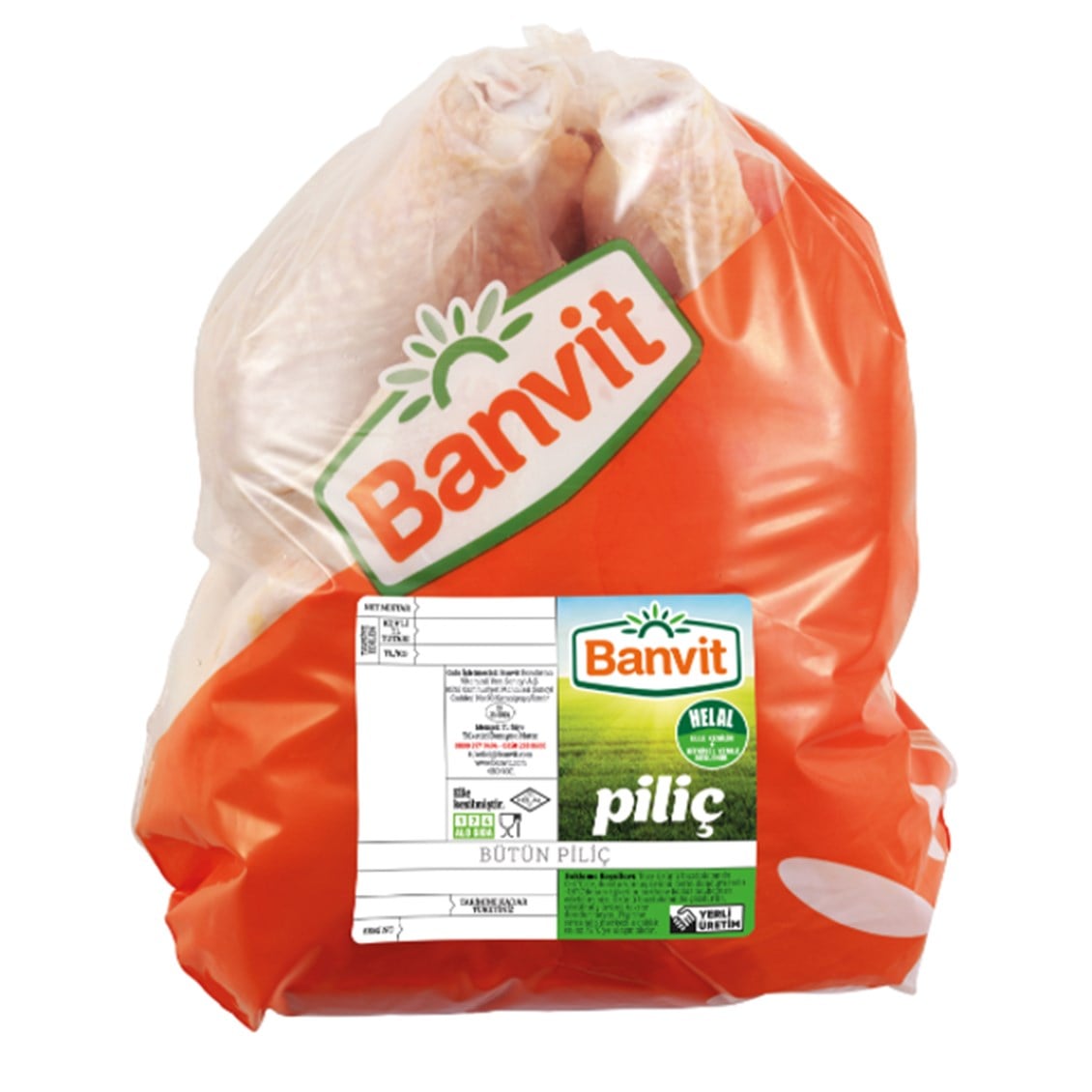 Banvit Poşetli Bütün Piliç Kg