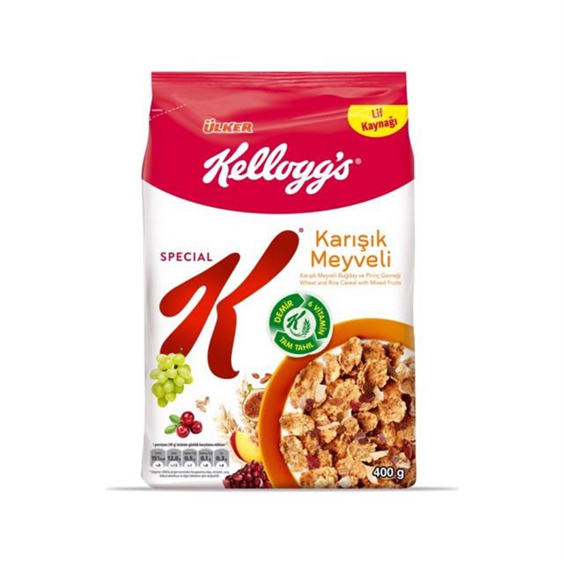 Ülker Specialk Karışık Meyveli Gevrek 400 Gr