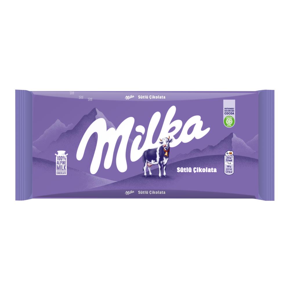 Milka Sütlü Tablet Çikolata 80 gr