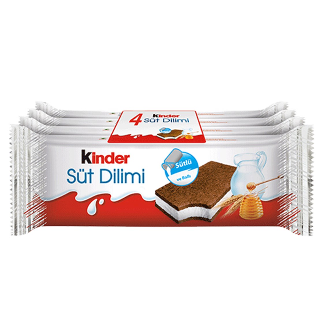 Kinder Süt Dilimi 4*28 Gr