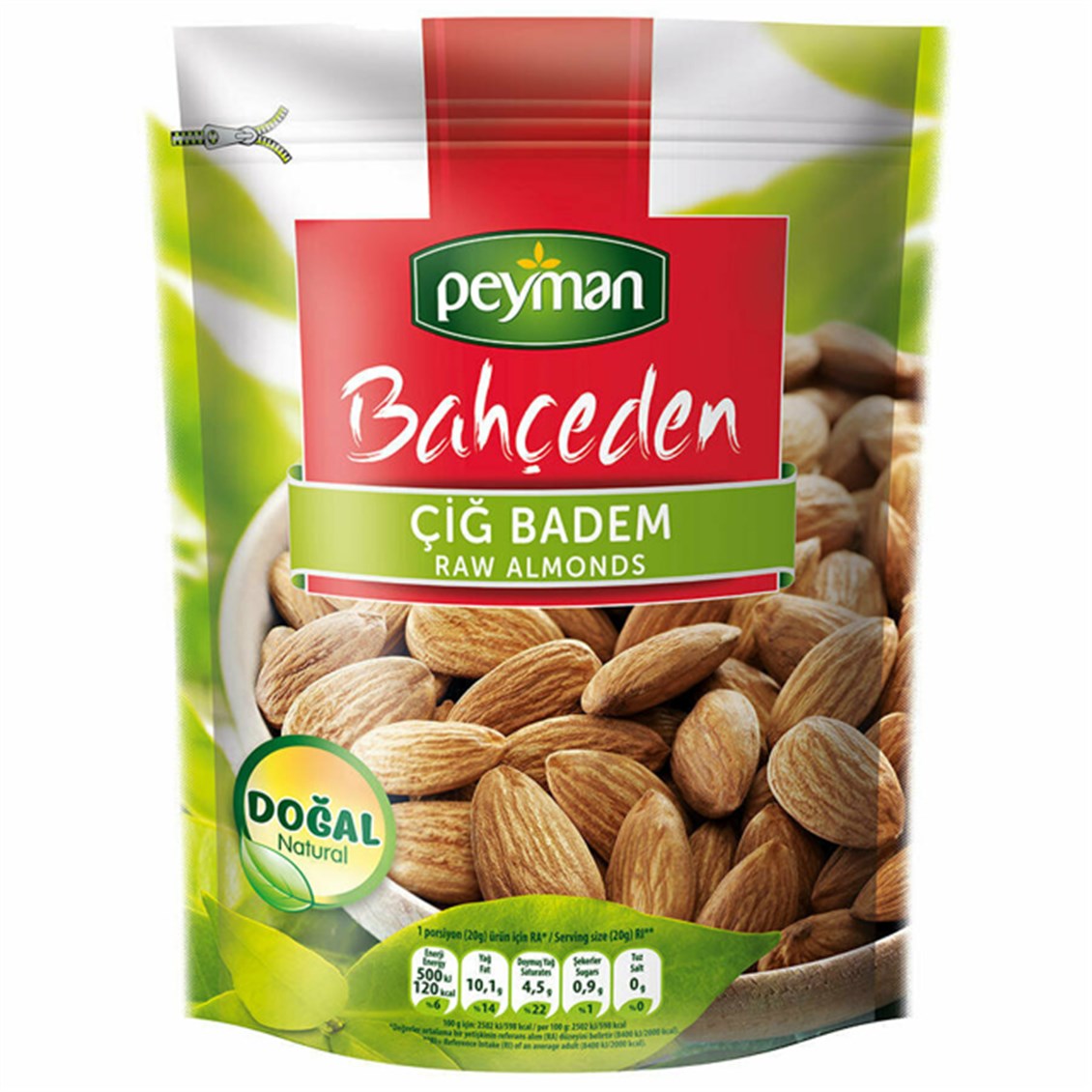 Peyman Bahçeden Çiğ Badem 180 Gr