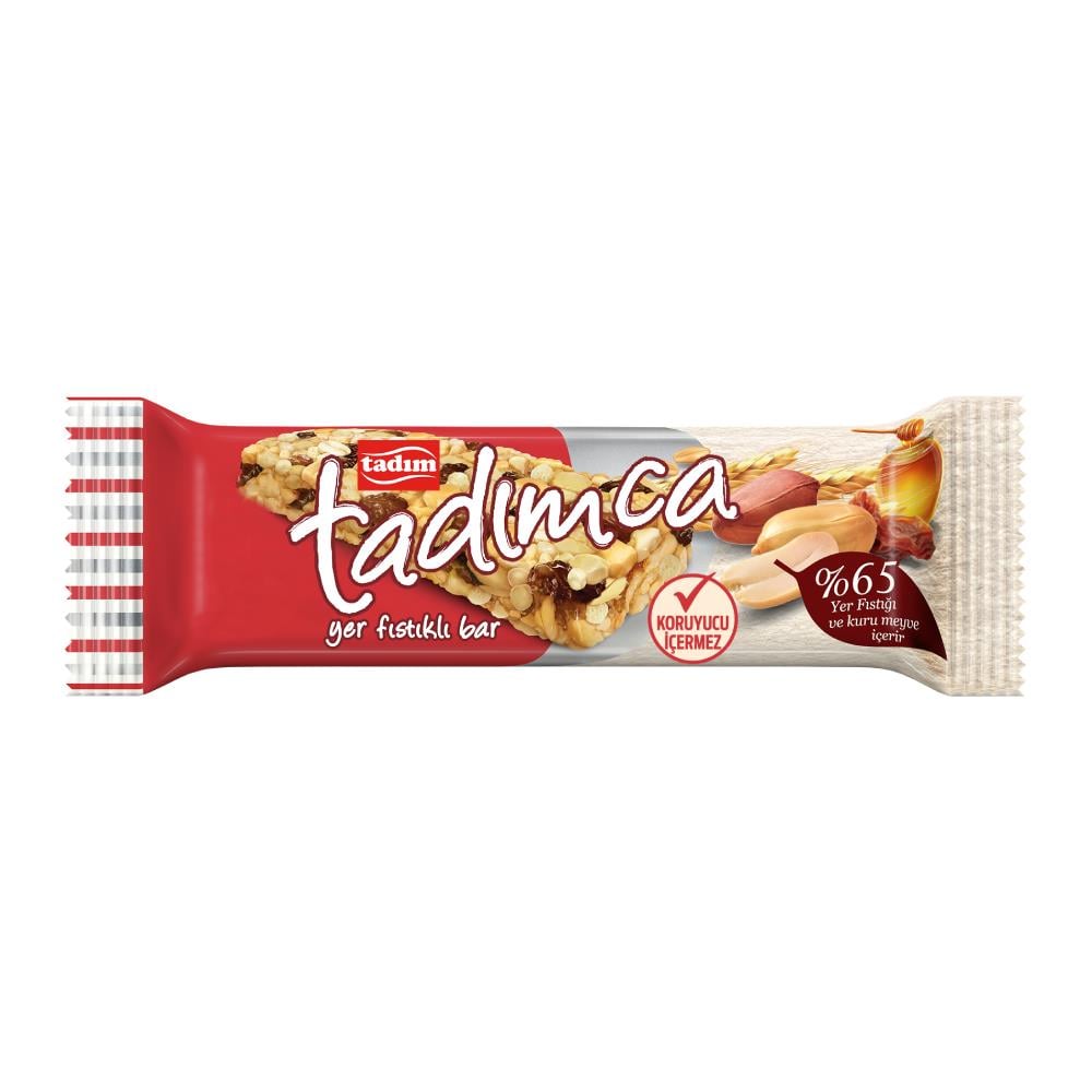 Tadım Yer Fıstıklı Kuruyemiş Bar 30 gr