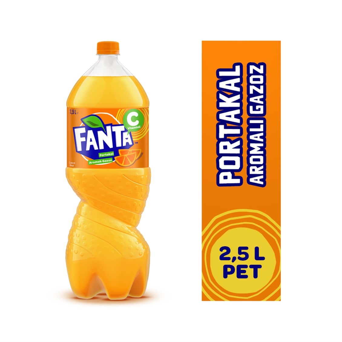 Fanta Portakal 2.5 Lt