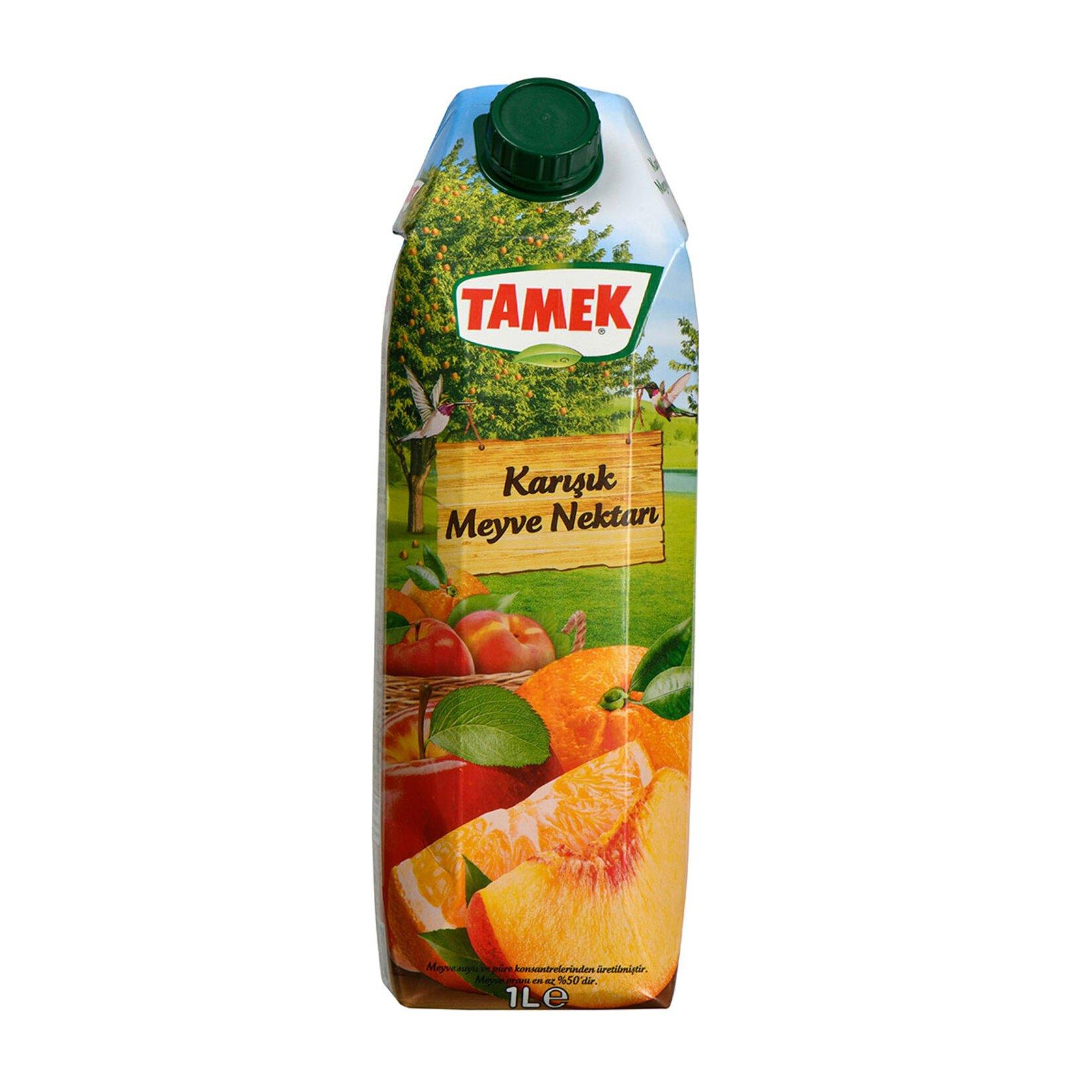 Tamek Meyve Suyu Karışık 1 lt