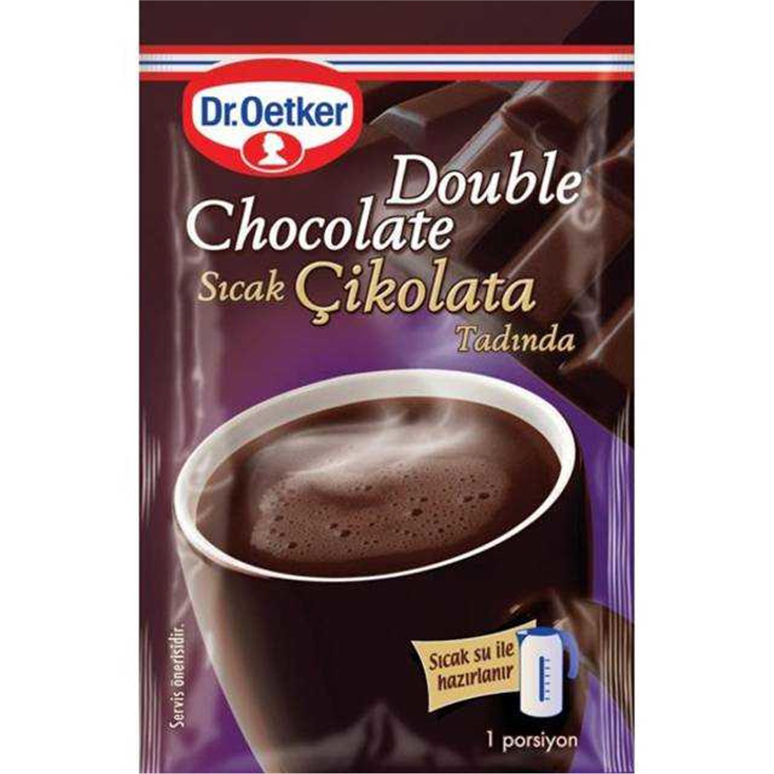 Dr.Oetker Double Chocolate Sıcak Çikolata 25 Gr
