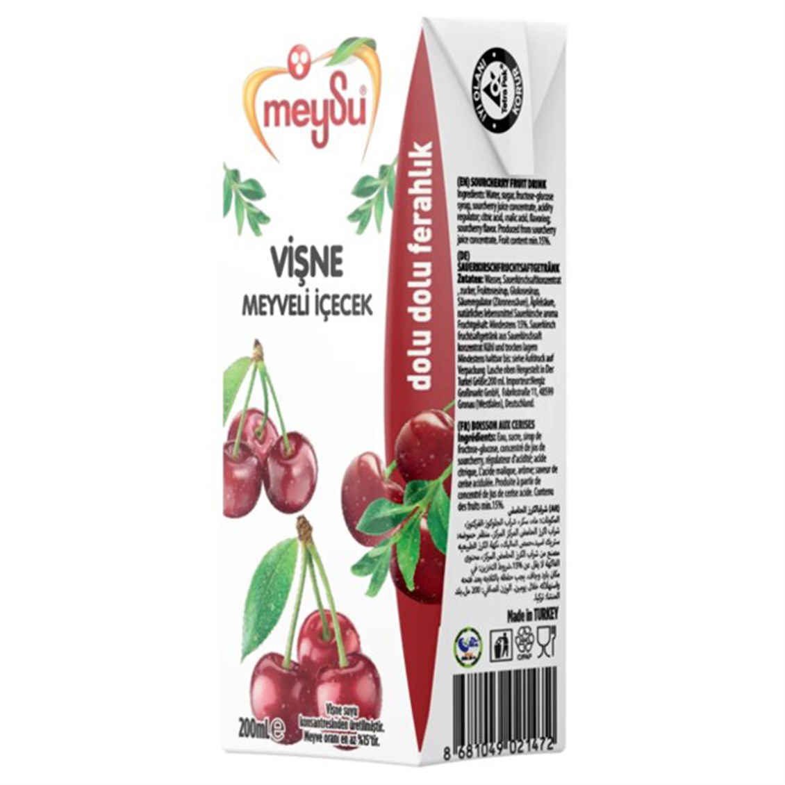 Meysu Vişne Meyve Suyu 200 ml