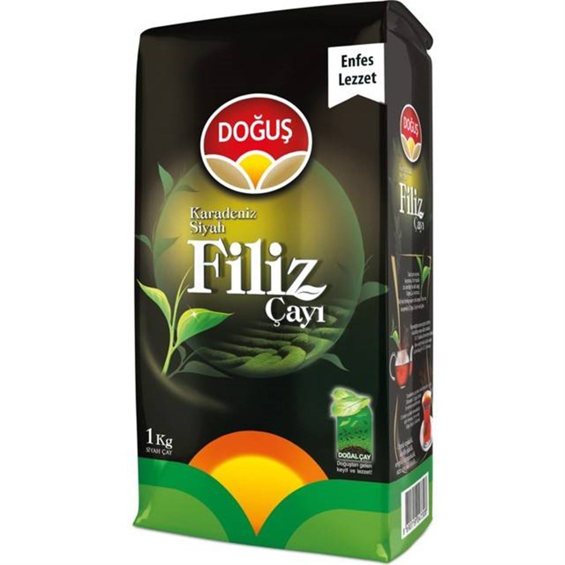 Doğuş Karadeniz Filiz Dökme Siyah Çay 1000 Gr