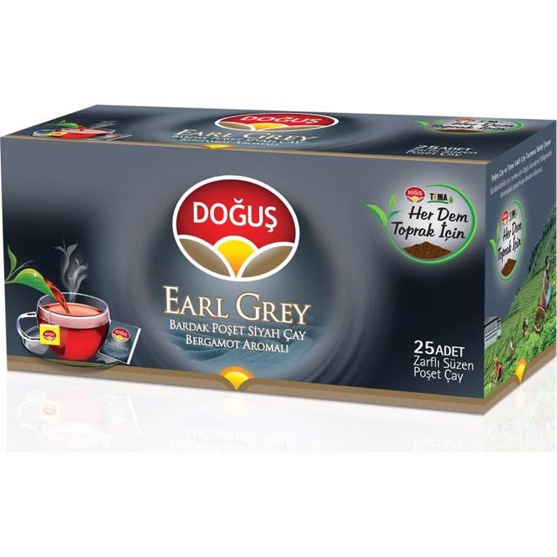 Doğuş Earl Grey Bardak Poşet Çay 25'li 50 Gr