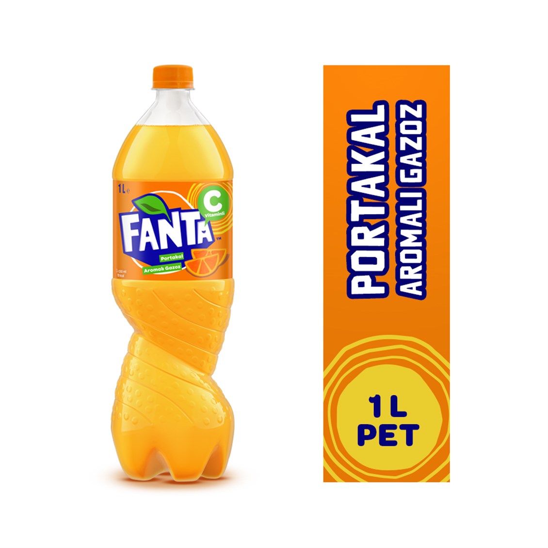Fanta Portakal 1 Lt